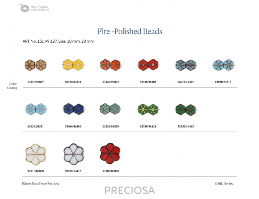 Guide to Preciosa Crystal Colors — Beadaholique