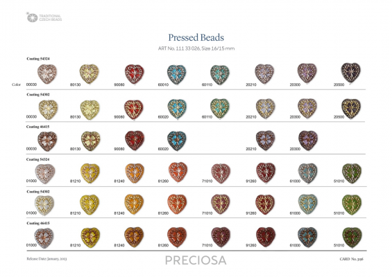 Guide to Preciosa Pearl Colors — Beadaholique