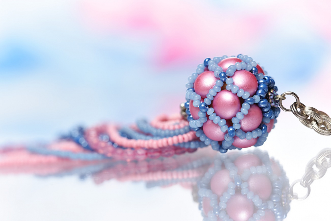 Preciosa Two Hole Candy Beads -Choose Color- (15 beads) Czech